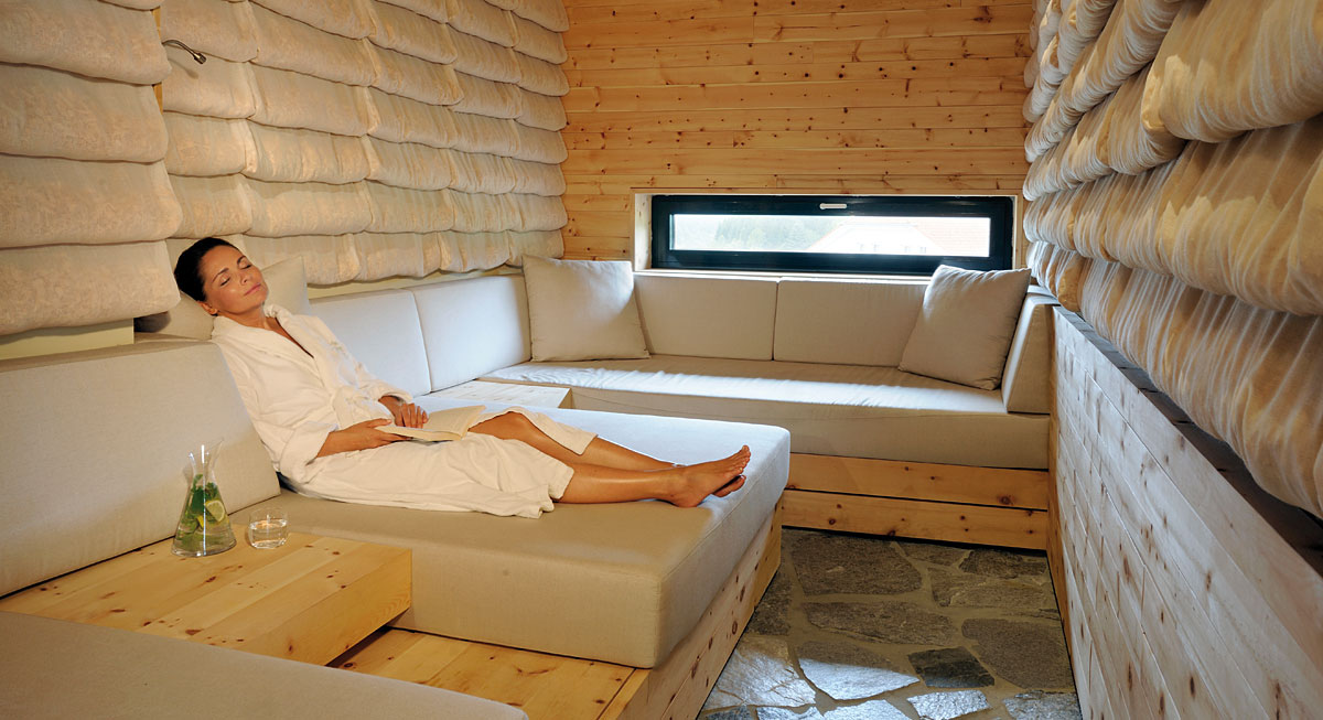 Ruheraum im Wellnesshotel